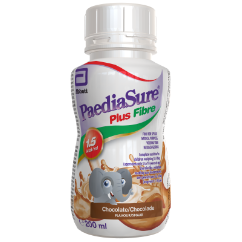 160-768-001_PaediaSure Plus Fibre Chocolate_OUS-97_S954_200ml_OL_3D_F