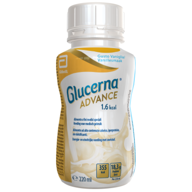160-962-001_Glucerna Advance 1.6 kcal Vanilla_OUS-J1_J029_220 ml_OL_3D_F